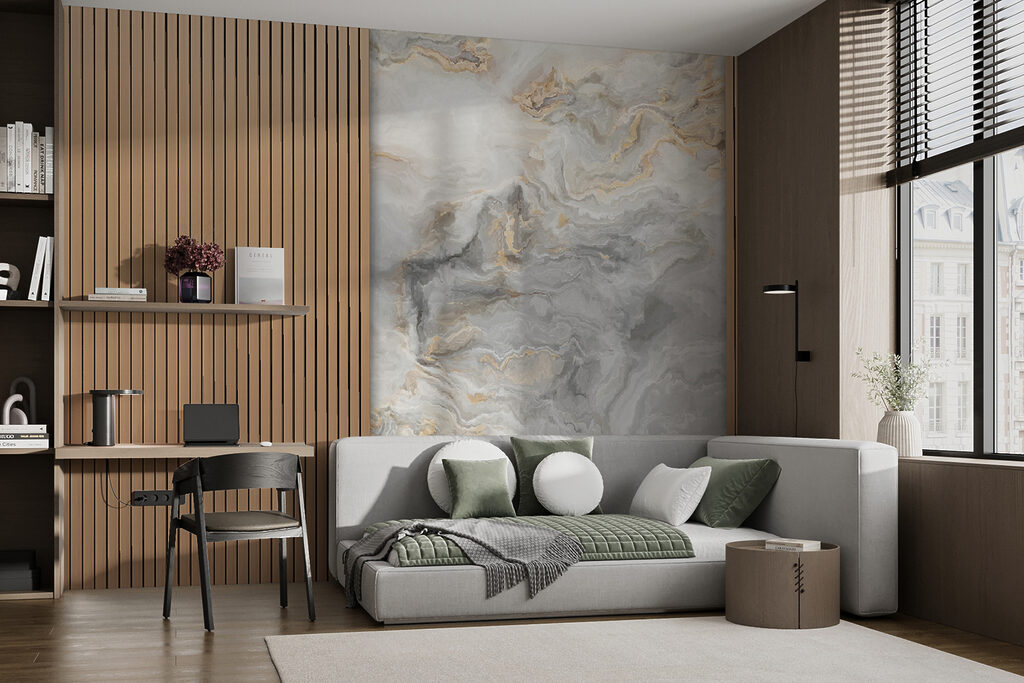 Listelli caldi e venature — ambiente 5
