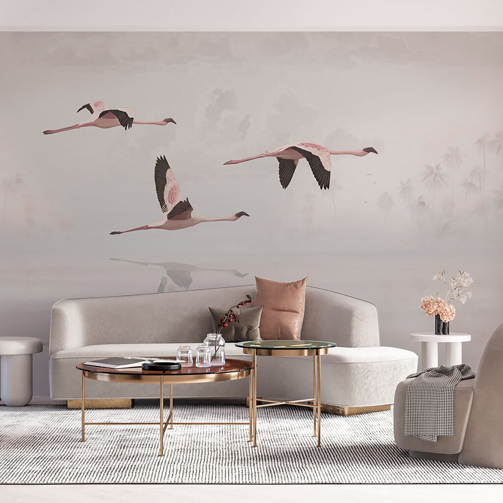 Fenicotteri sul lago — ambiente 5