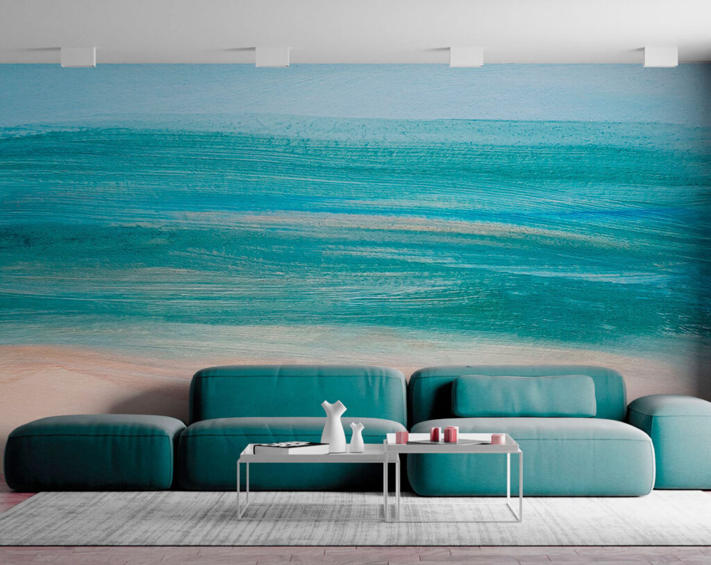 Mare turchese sulla sabbia — ambiente 1