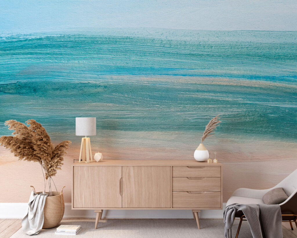 Mare turchese sulla sabbia — ambiente 2