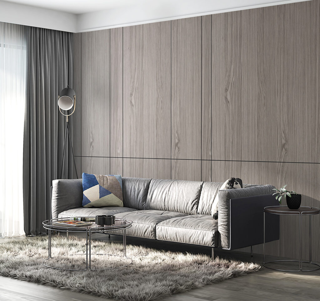 Pannelli di legno grigio — ambiente 3