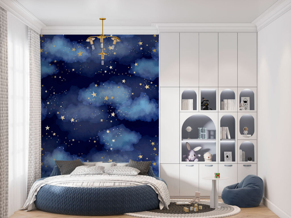 Nuvole blu, stelle dorate — ambiente 2