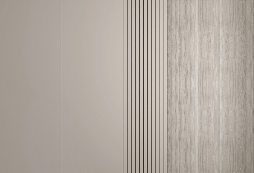 Fasce tranquille tortora — design completo