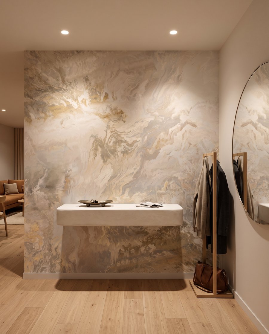 Venature chiare come nuvole — ambiente 4