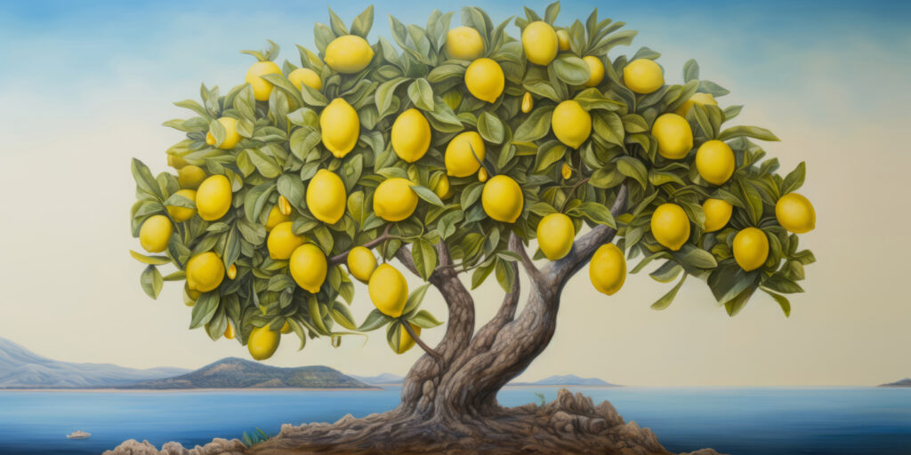 Alberello di limone — design completo