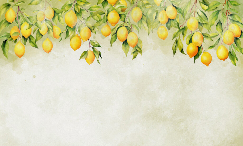 Limoni alla luce calda — design completo