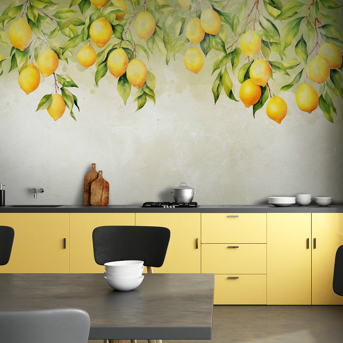 Limoni alla luce calda — ambiente 2