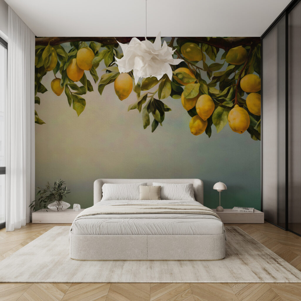 Limoni su sfondo sfumato — ambiente 2
