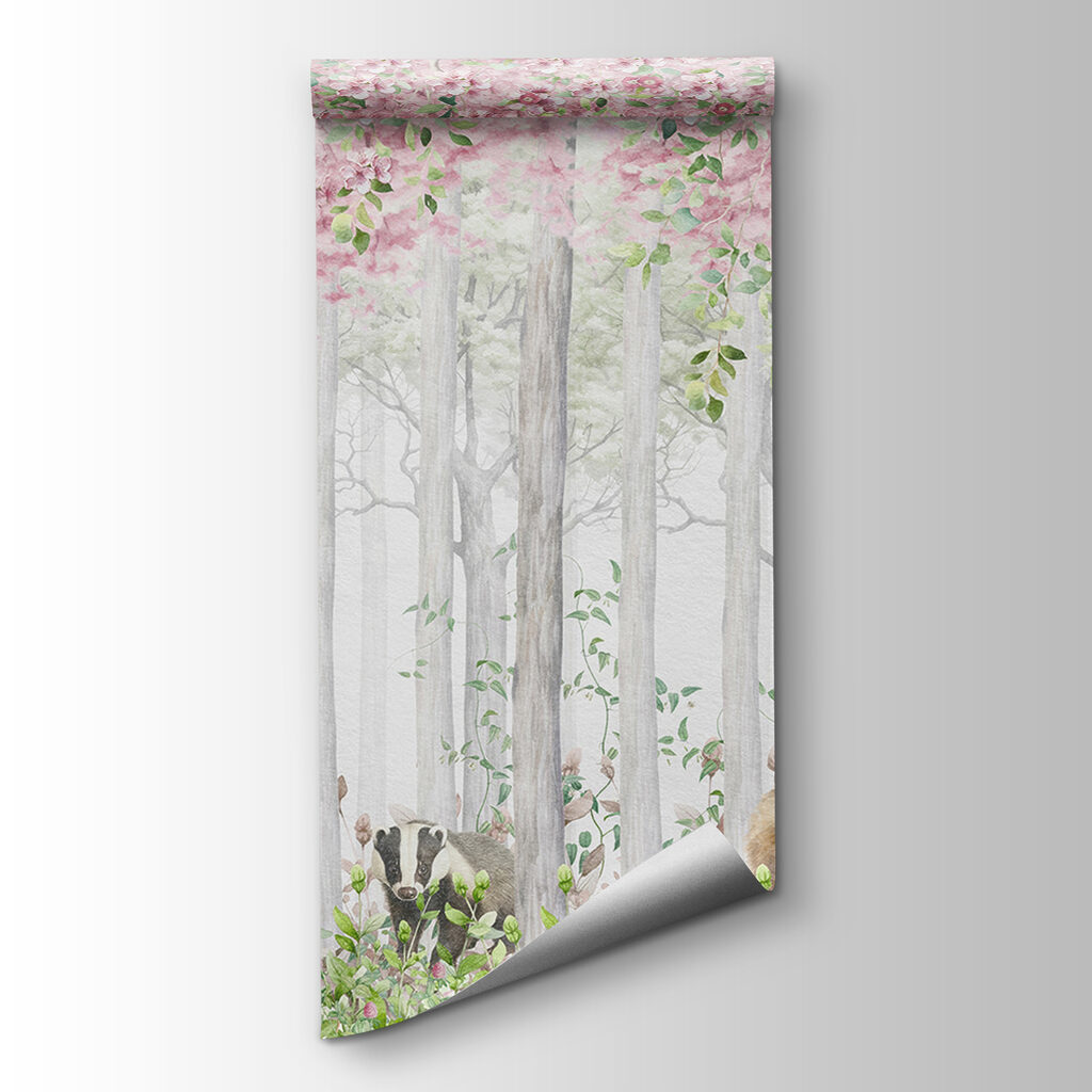 Orsi sotto fiori rosa — vista del prodotto
