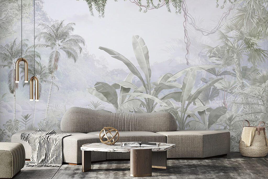 Foglie tropicali in lontananza — ambiente 7