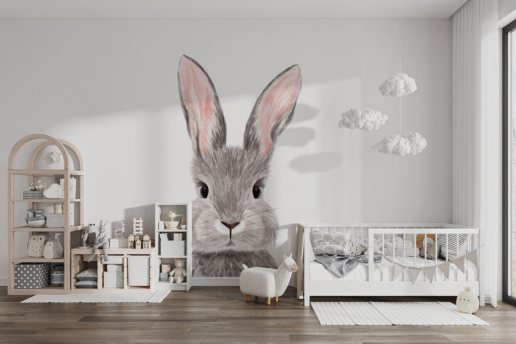 Coniglietto dalle orecchie rosa — ambiente 5
