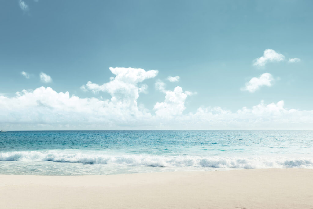 Giorno limpido sul mare — design completo