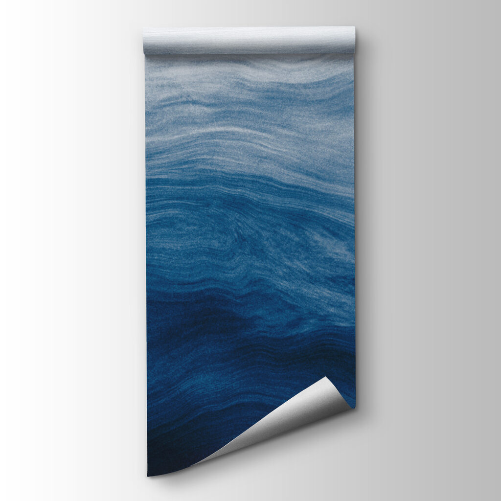 Strati blu in movimento — vista del prodotto