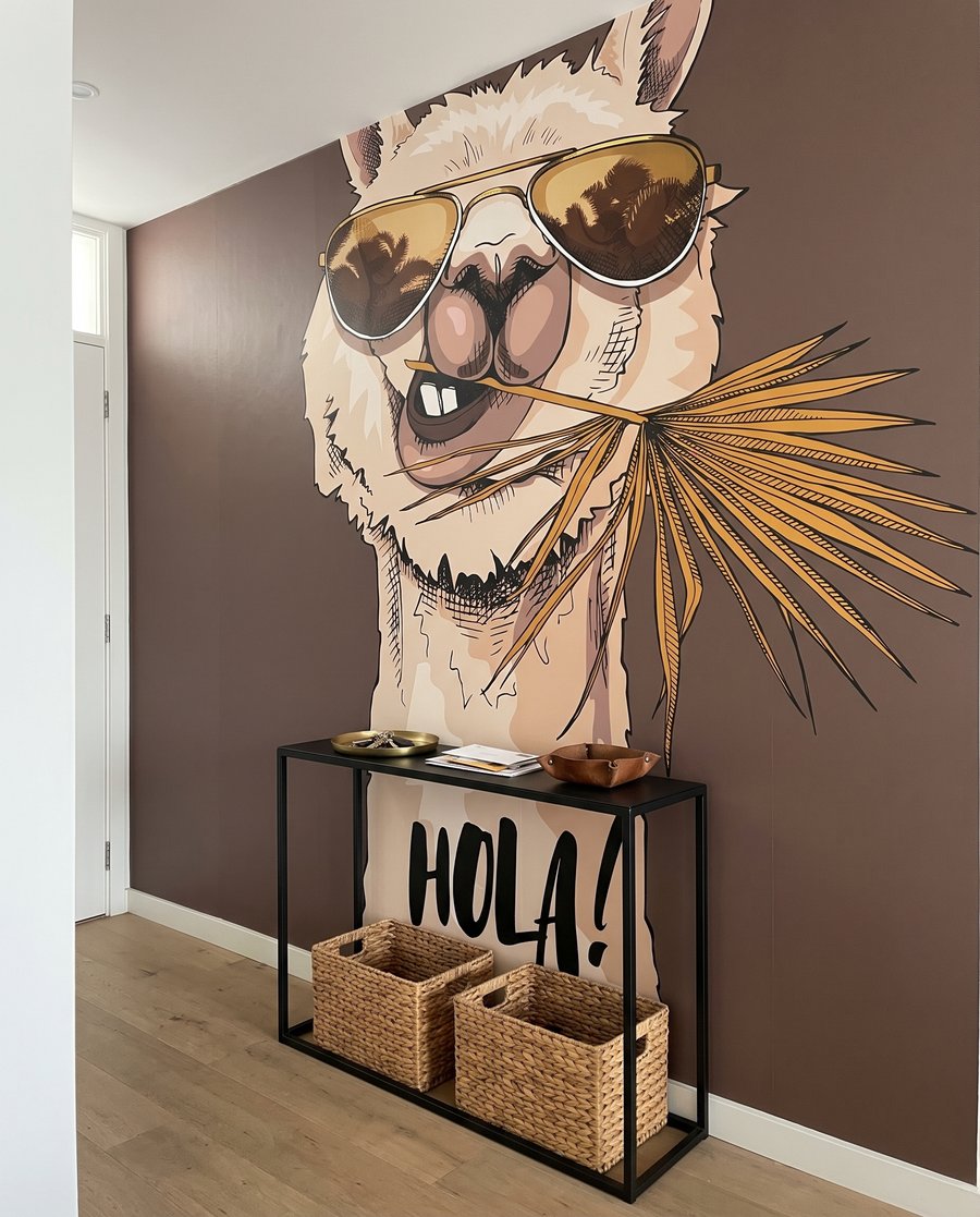 Lama con gli occhiali — ambiente 3