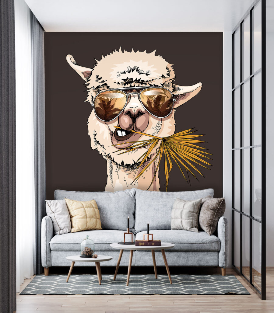 Lama con gli occhiali — ambiente 2