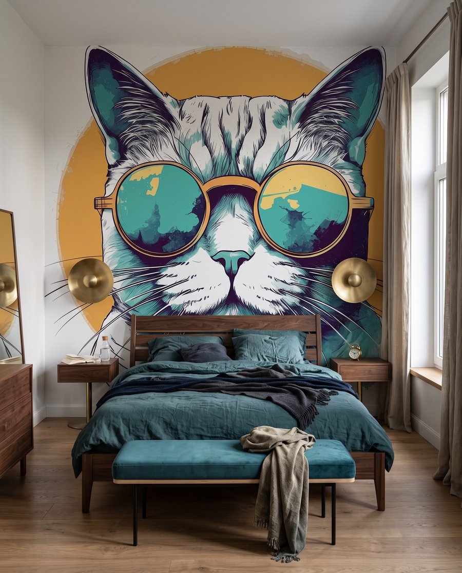 Gatto con gli occhiali — ambiente 2