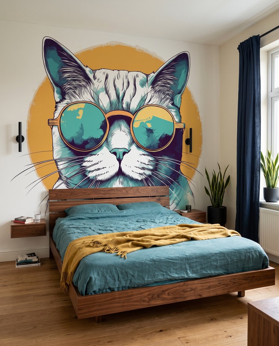 Gatto con gli occhiali — ambiente 7
