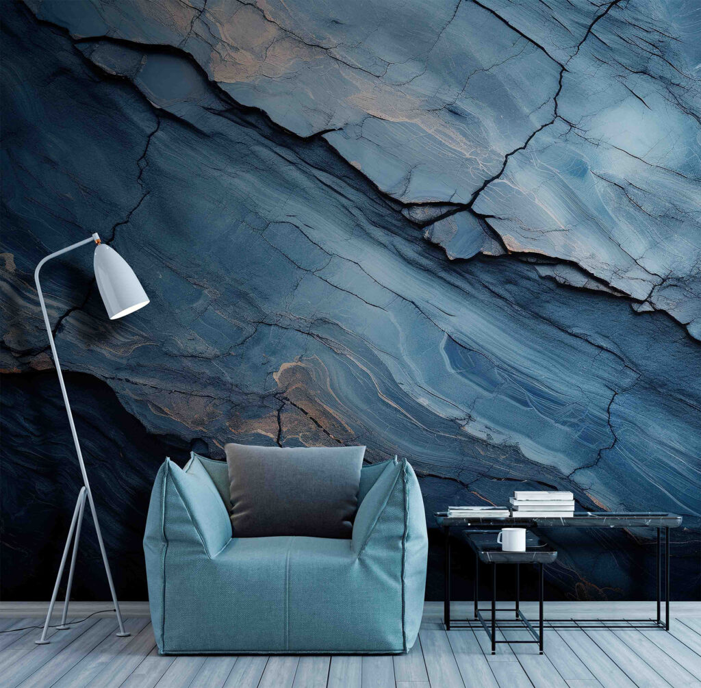 Venature blu a strati — ambiente 2