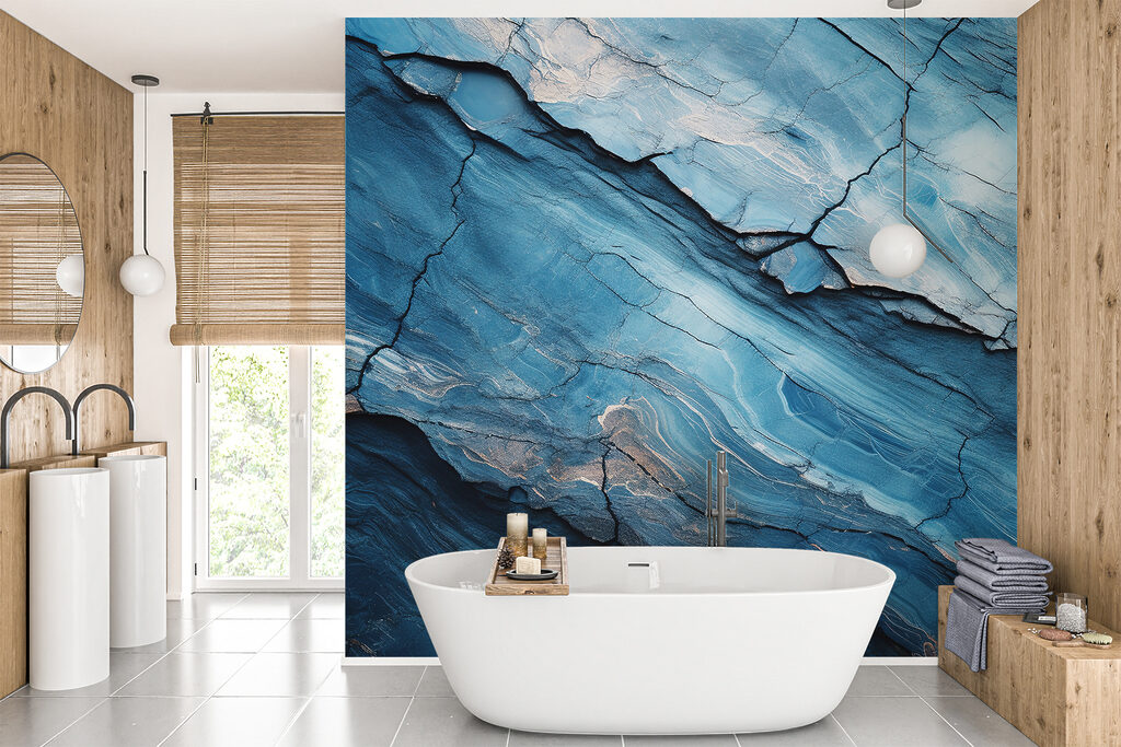 Venature blu a strati — ambiente 5