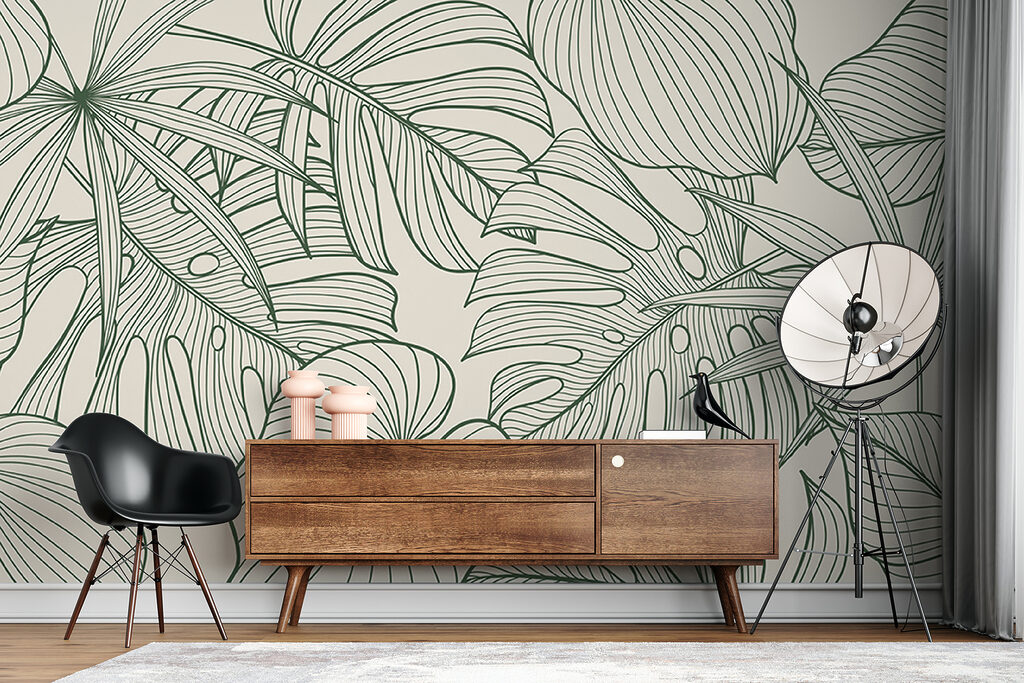 Foglie con contorni verdi — ambiente 4