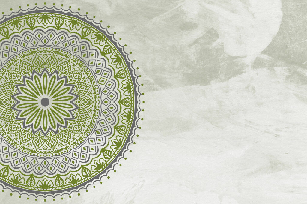 Mandala sul bordo — design completo