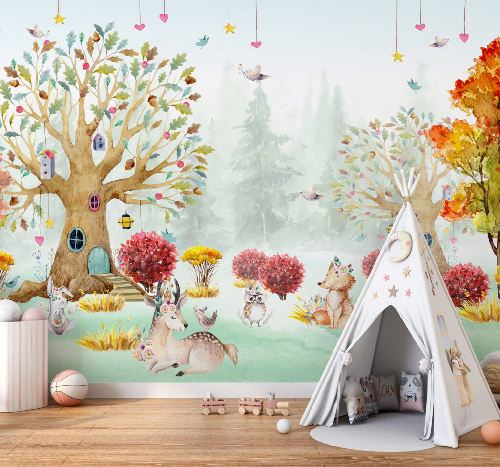 Amici attorno all’albero — ambiente 4