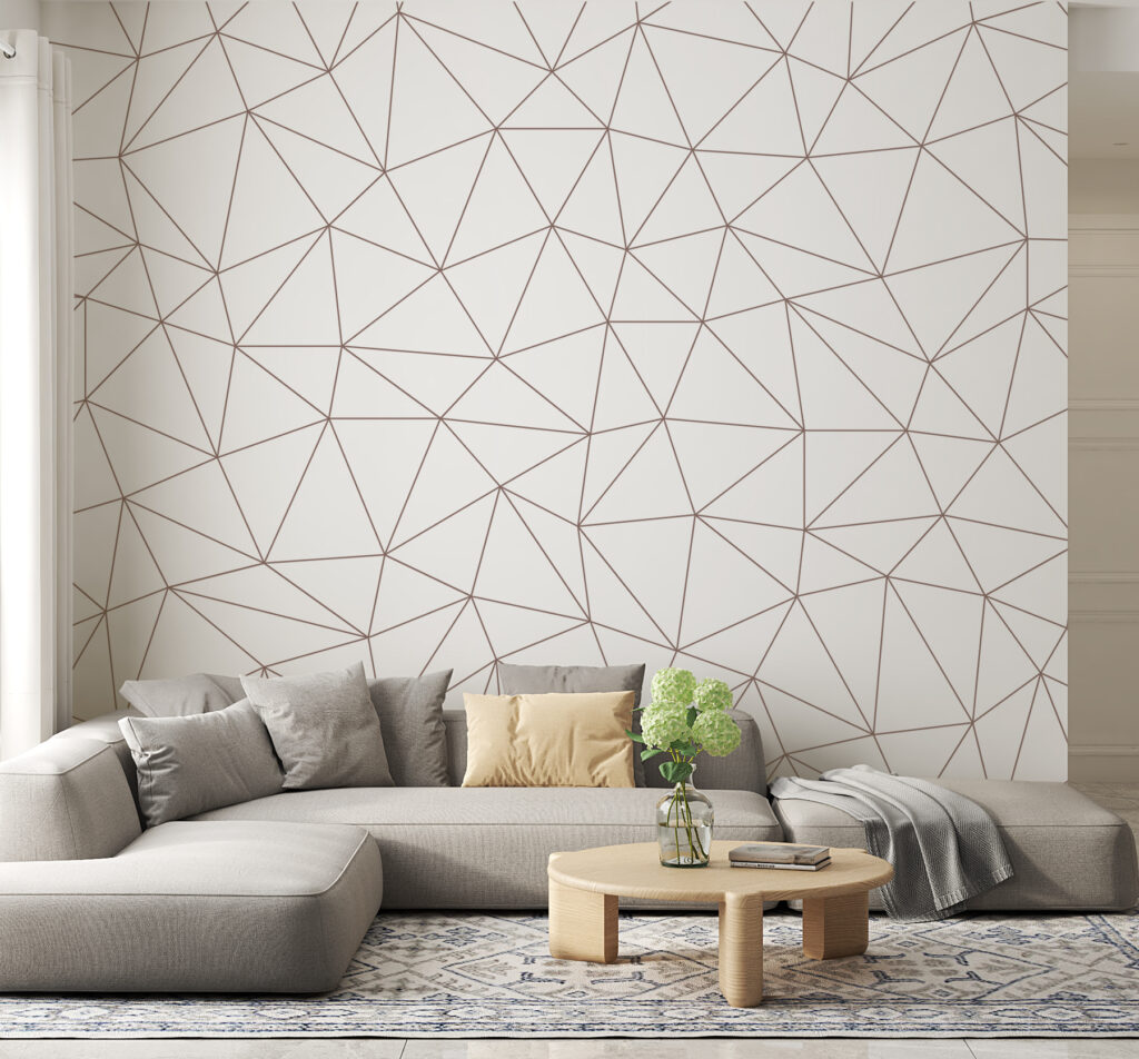 Triangoli di linee sottili — ambiente 1
