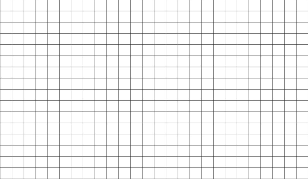 Reticolo sottile su bianco — design completo