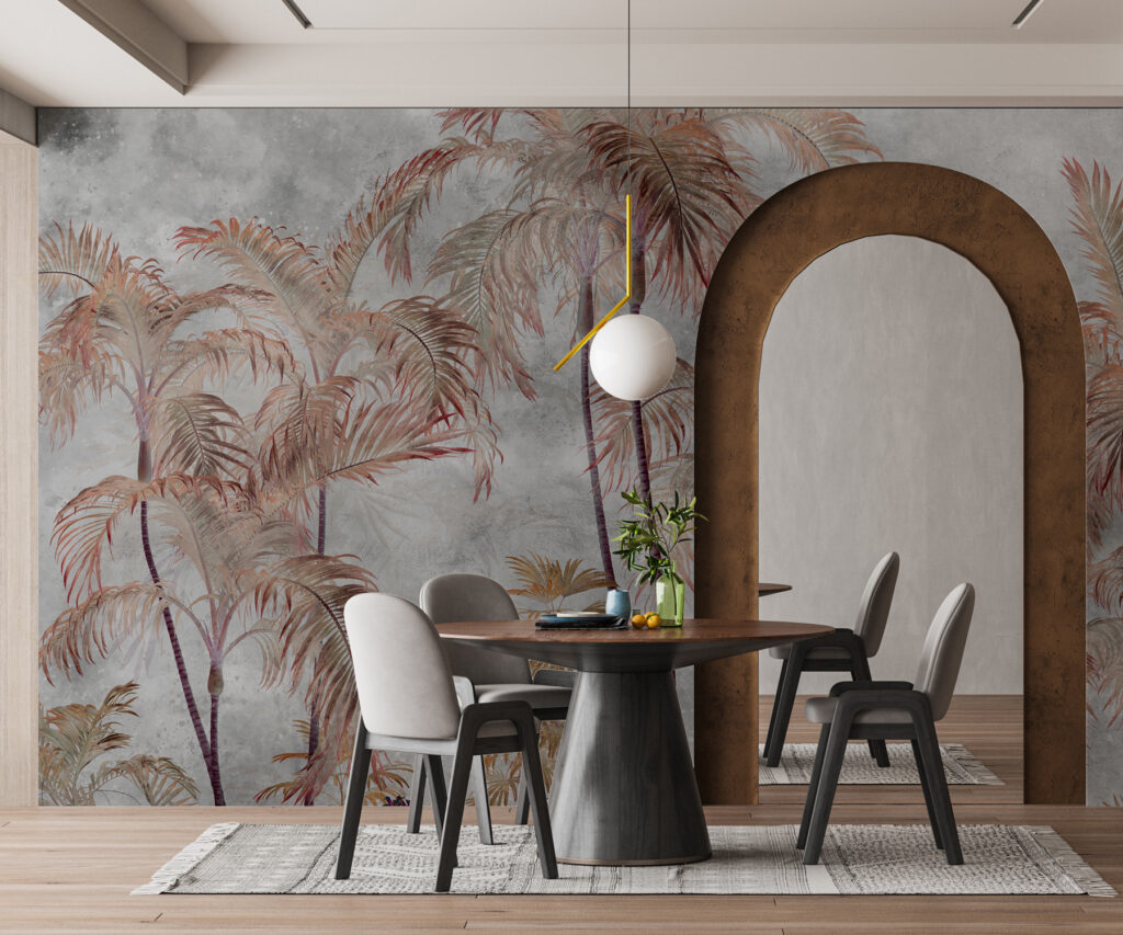 Palme in acquerello — ambiente 4