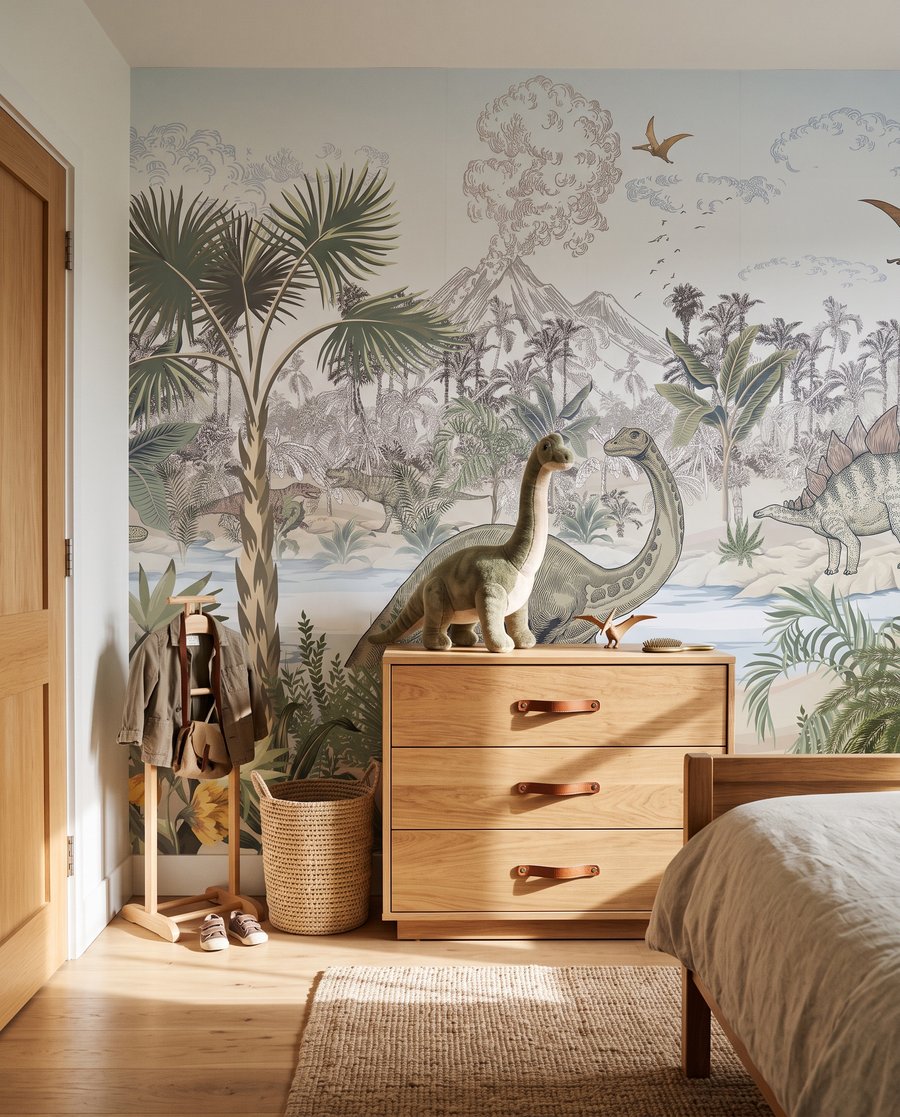 Dinosauri presso lo stagno — ambiente 3