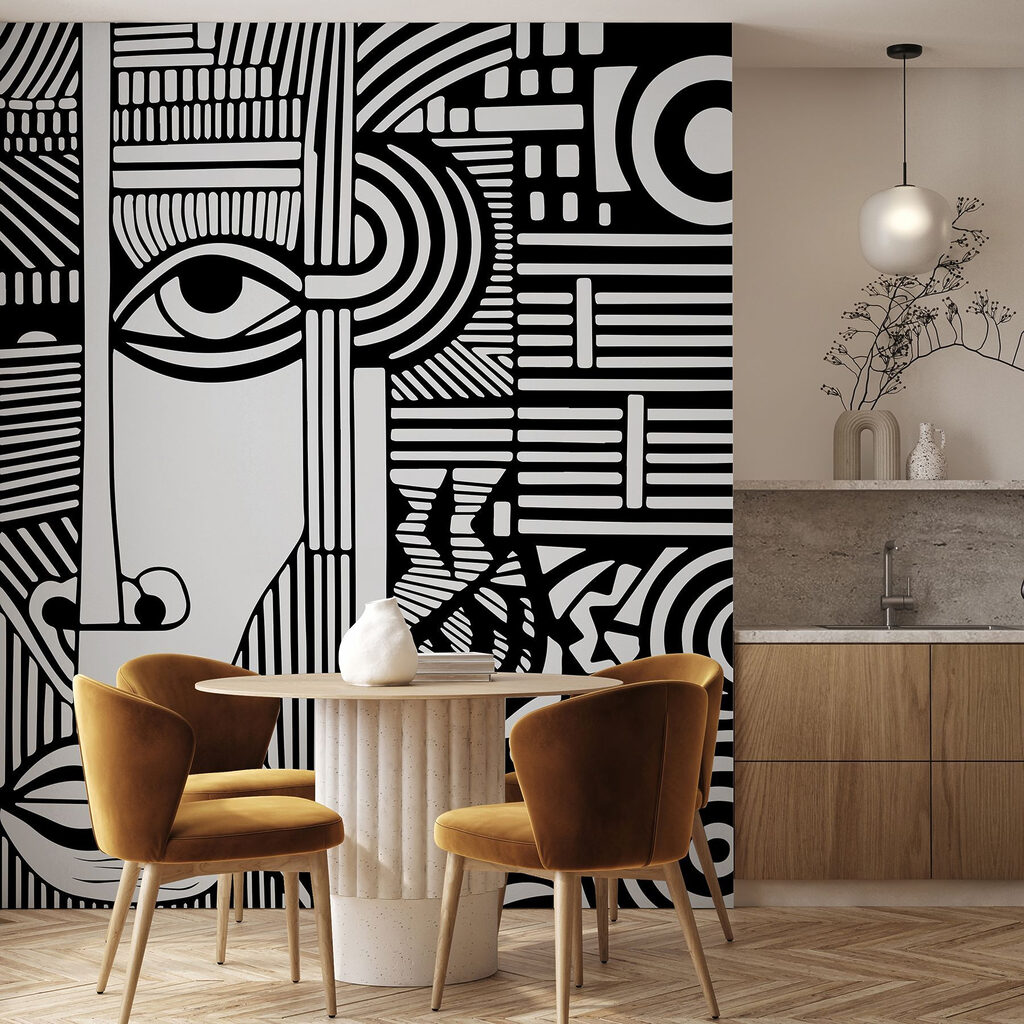 Volto tra linee — ambiente 4