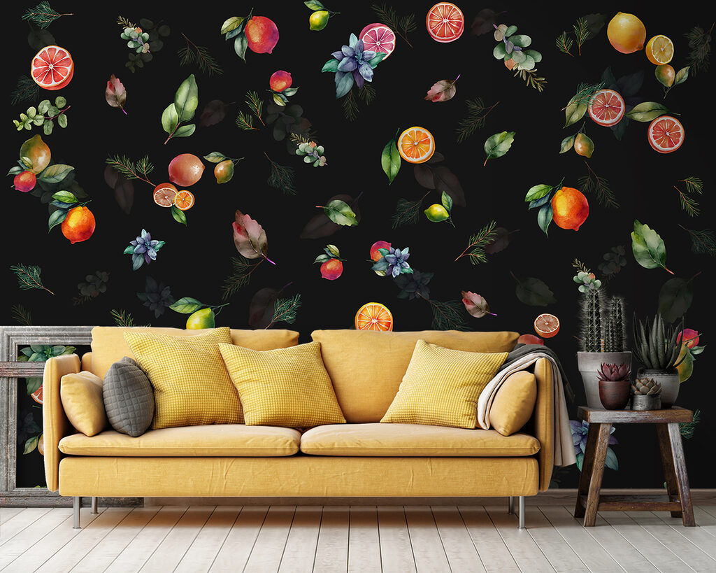 Agrumi e frutti sparsi — ambiente 1