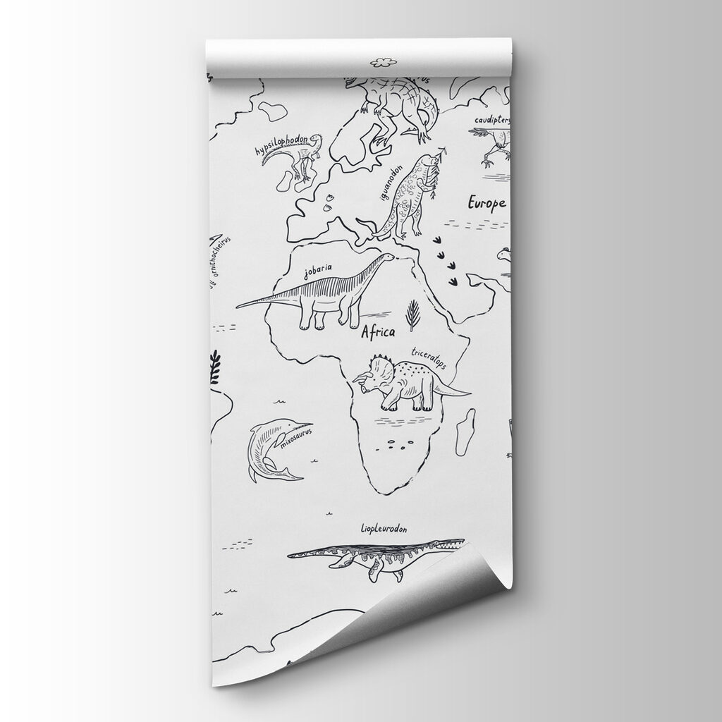 Mappa di linee sottili — vista del prodotto