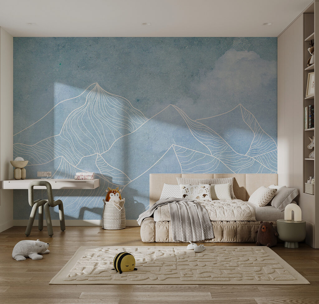Montagne in linee chiare — ambiente 3