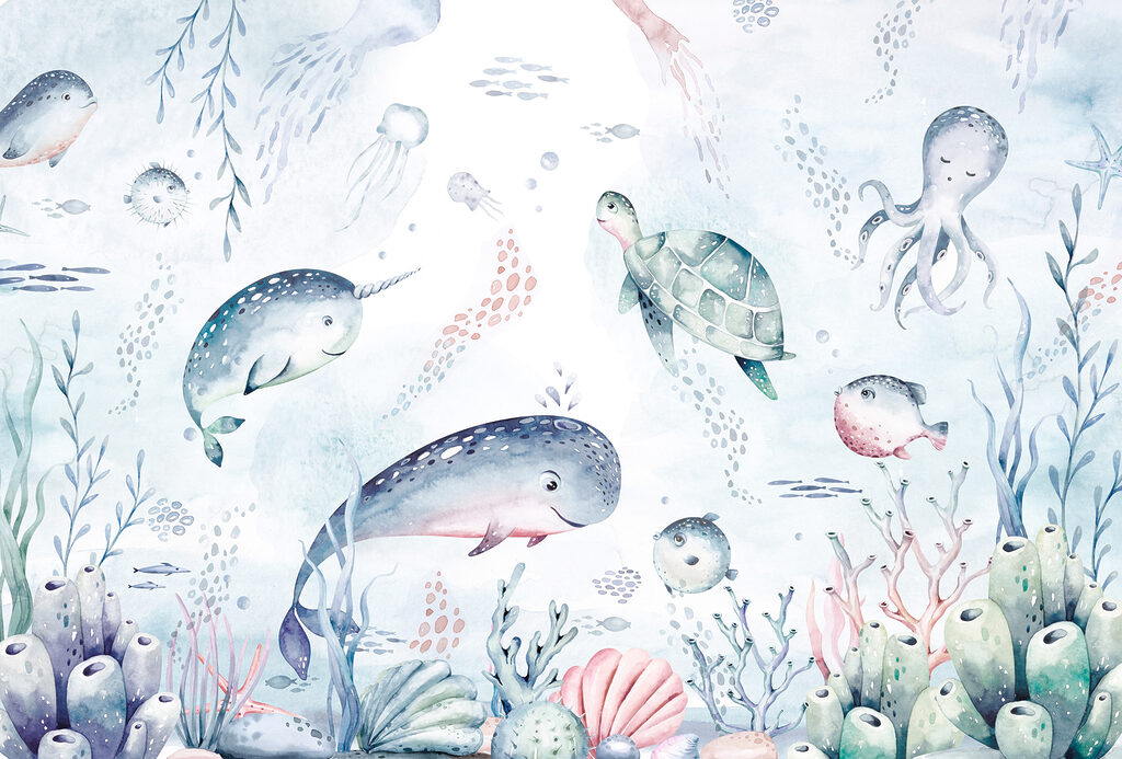 Piccoli animali marini — design completo