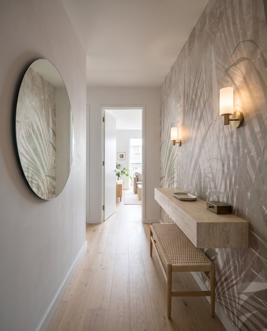 Palme con ombre lunghe — ambiente 6