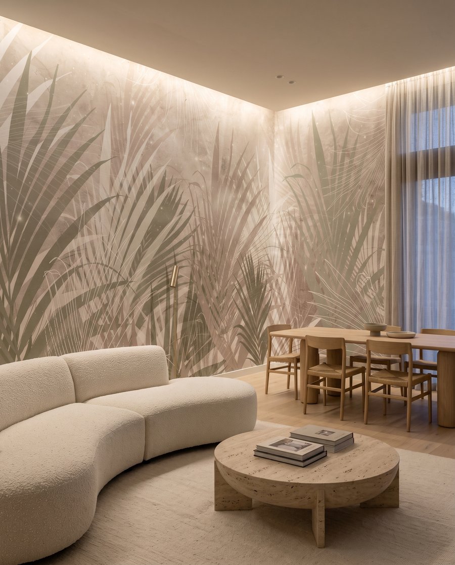 Palme con ombre lunghe — ambiente 8