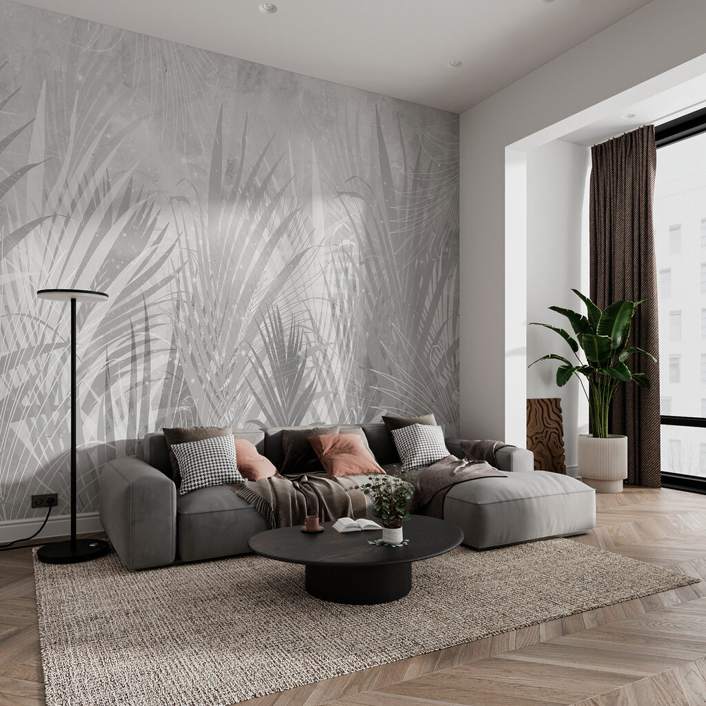 Palme con ombre lunghe — ambiente 1