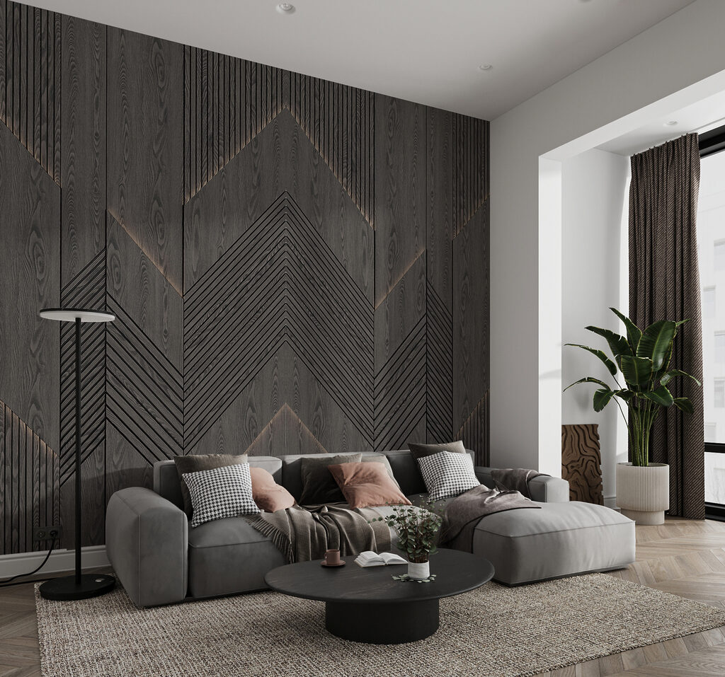 Zigzag di linee scure — ambiente 2