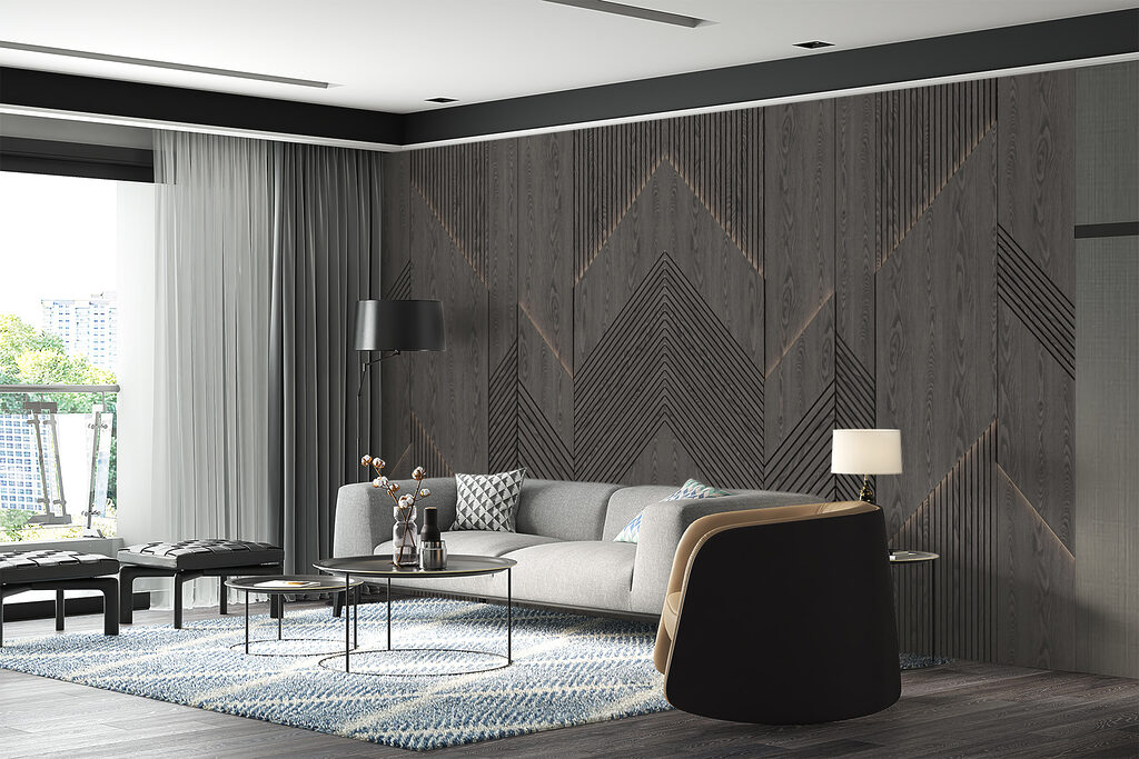 Zigzag di linee scure — ambiente 4