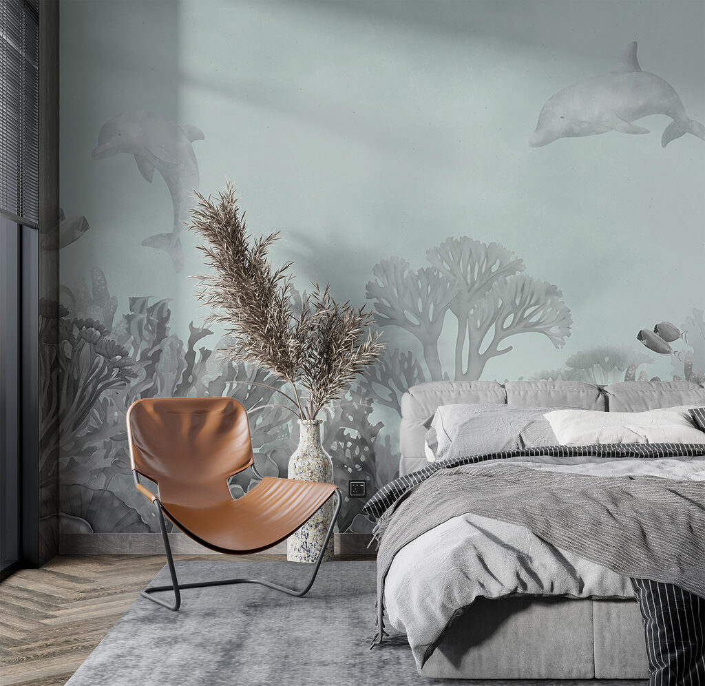 Delfini sopra i coralli — ambiente 2