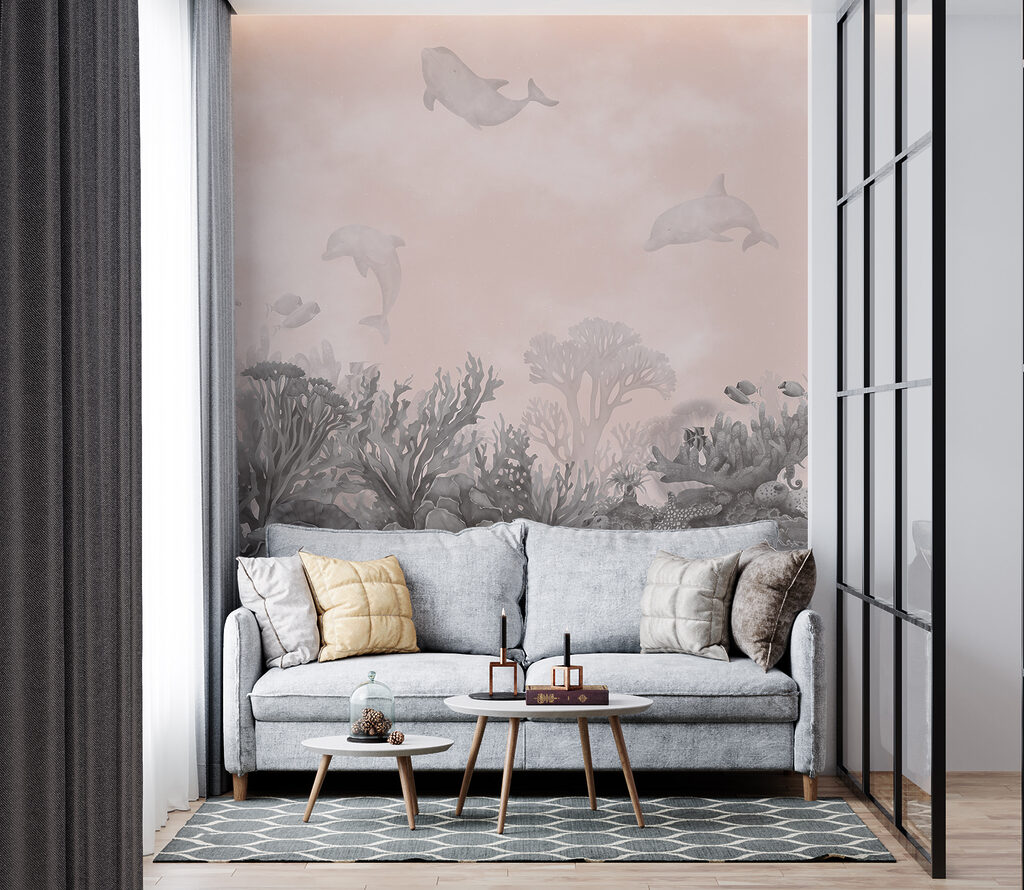 Delfini sopra i coralli — ambiente 2