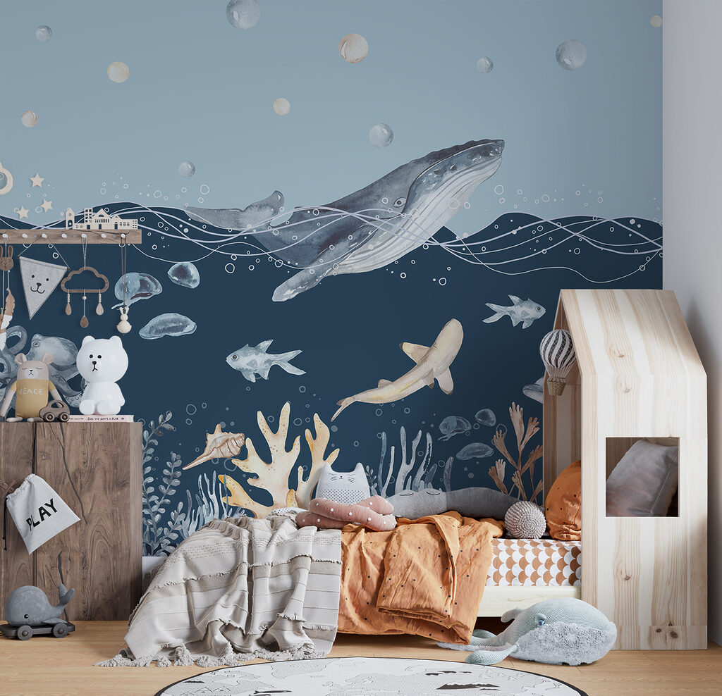 Balena sopra i coralli — ambiente 4