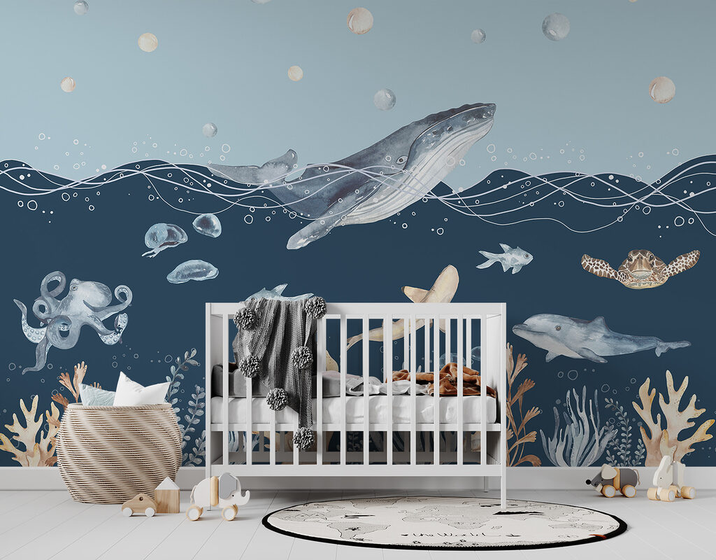 Balena sopra i coralli — ambiente 5