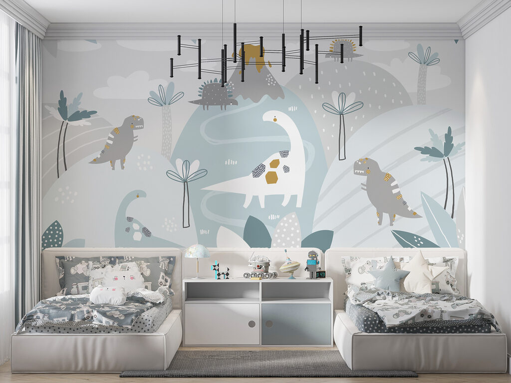 Dinosauri in valli blu — ambiente 3