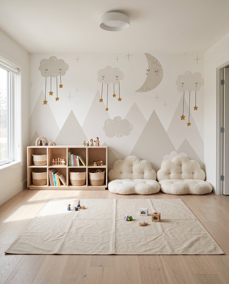 Luna sopra monti chiari — ambiente 2