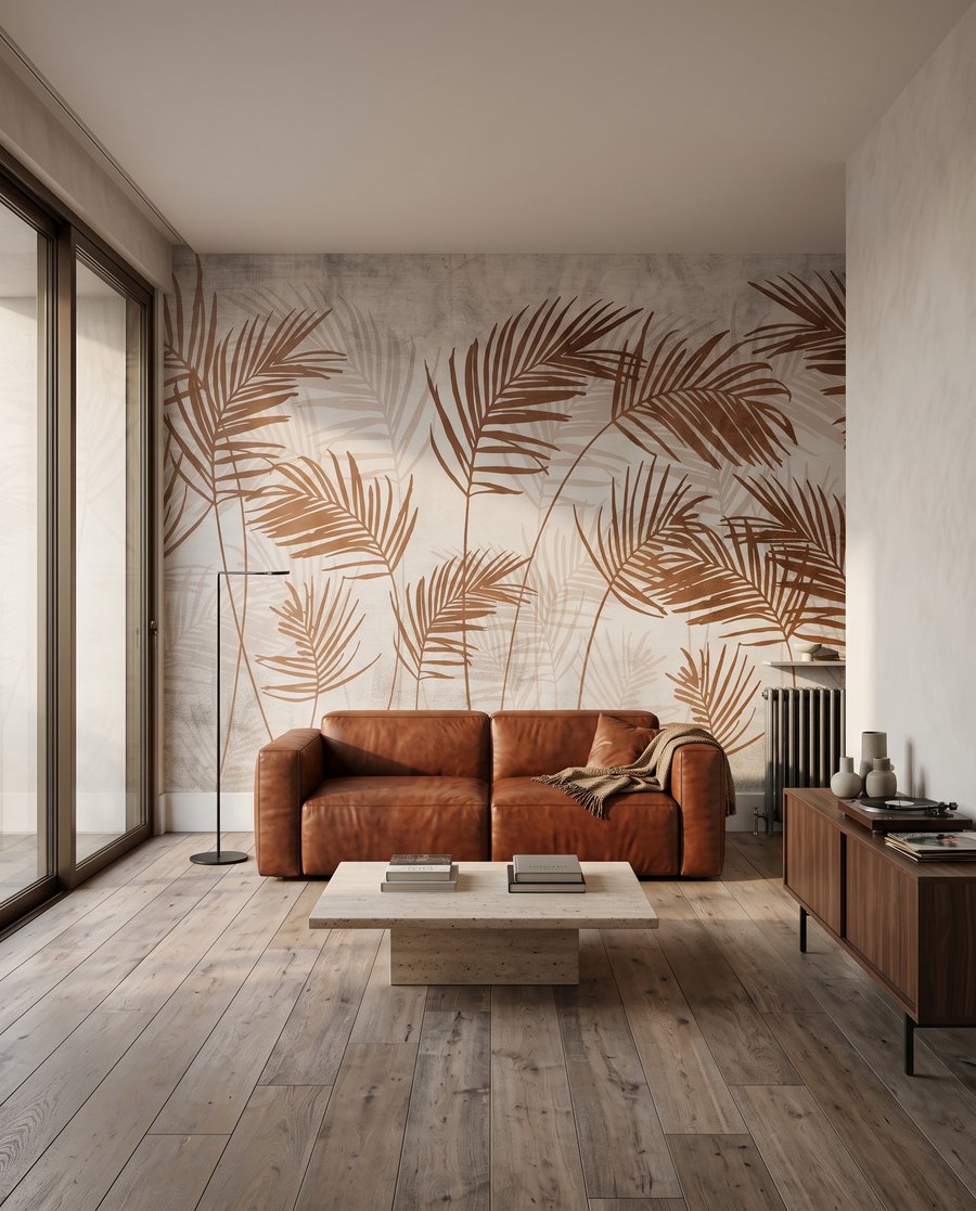 Foglie di palma ramate — ambiente 3