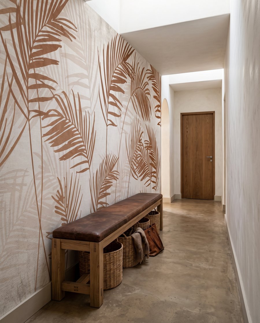 Foglie di palma ramate — ambiente 5