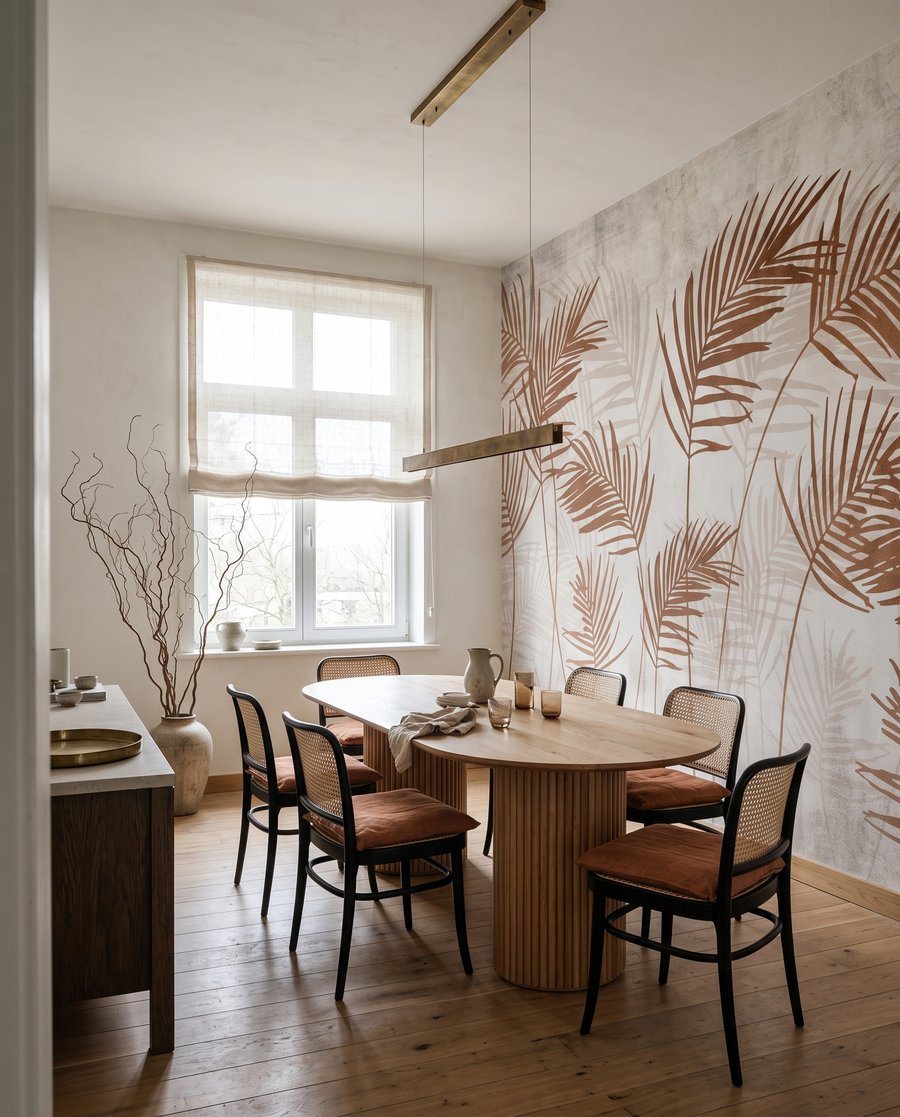 Foglie di palma ramate — ambiente 6