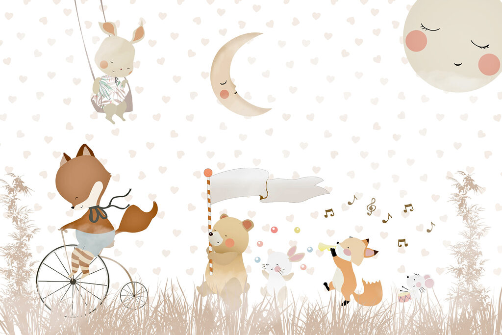 Parata sotto la luna — design completo